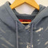 フォートゥーフォー 424 Printed Fleece-Back Cotton-Jersey Hoodie スター ペンキプリント クロップド プルオーバーパーカー メンズ import:M