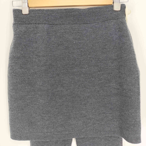 ユーバイスピックアンドスパン U by SPICK&SPAN レイヤード ニッ トスカート パンツ レディース FREE