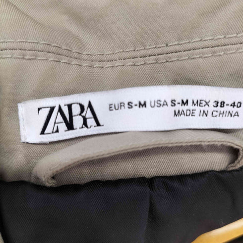 ザラ ZARA オーバーサイズトレンチコート レディース import:M