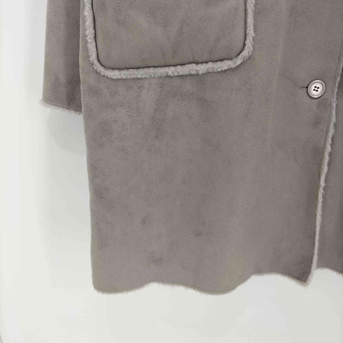 REI RISEE フェイクファー リバーシブルコート ムートン レディース M