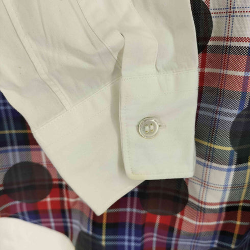 コムデギャルソンシャツ COMME des GARCONS SHIRT ドット クレイジーパターン シャツ メンズ JPN:M