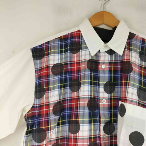 コムデギャルソンシャツ COMME des GARCONS SHIRT ドット クレイジーパターン シャツ メンズ JPN:M