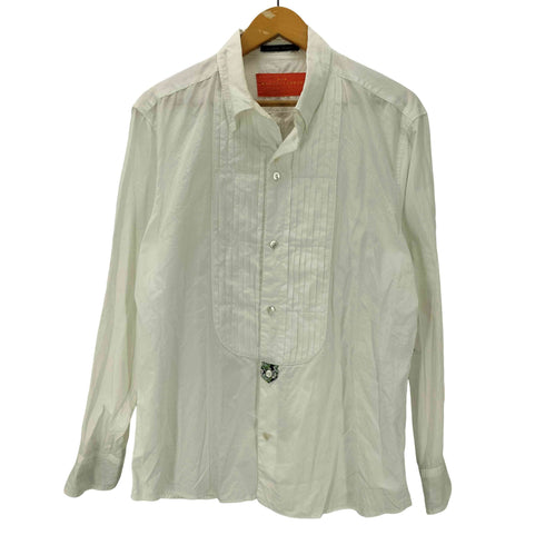 MANUAL LABOUR Tailor made ピンタック L/S ドレス シャツ メンズ JPN:50