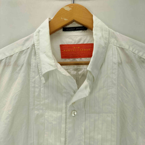 MANUAL LABOUR Tailor made ピンタック L/S ドレス シャツ メンズ JPN:50