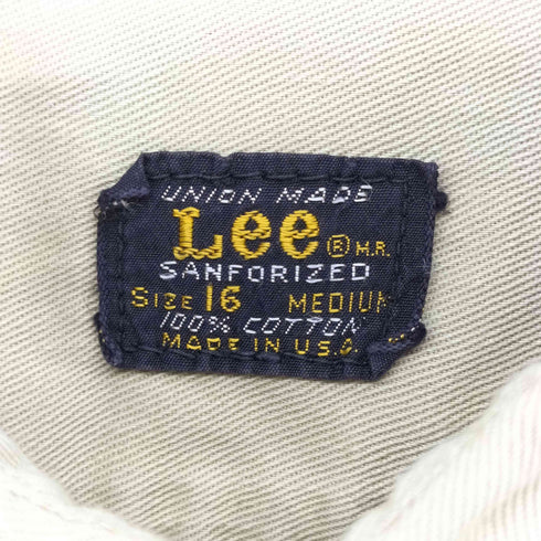 リー Lee 70-80s USA製 サファリシャツ メンズ JPN:M