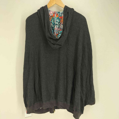 ツモリチサト TSUMORI CHISATO ニットパーカー 半袖 ジップアップ ドルマンスリーブ レディース JPN:2
