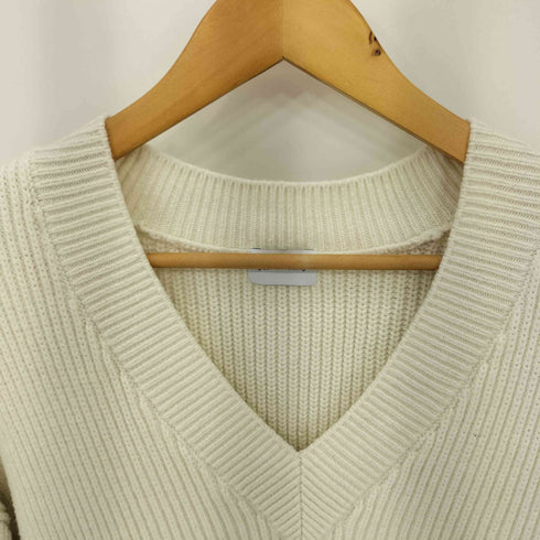 グリーンレーベルリラクシング GREEN LABEL RELAXING オーバーサイズ Vネック ニット レディース FREE