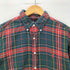 ラルフローレン RALPH LAUREN USA製 IMPORTED COTTON ポニー 刺繍 タータンチェック シャモア L/S シャツ メンズ import:L