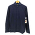 バルバ BARBA L/S ホリゾンタルカラー インディゴシャツ メンズ 37