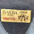 バルバ BARBA L/S ホリゾンタルカラー インディゴシャツ メンズ 37