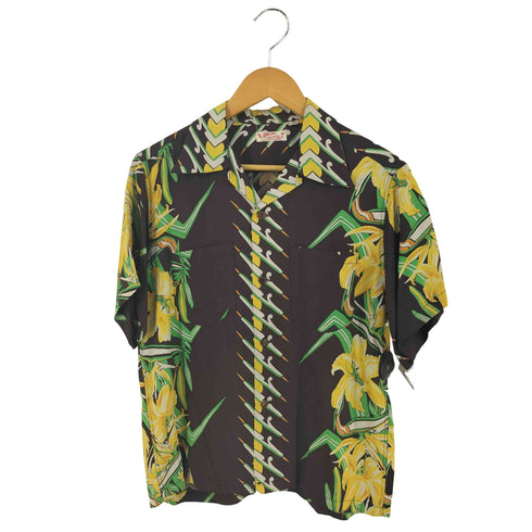 サンサーフ SUN SURF レーヨン アロハシャツ メンズ import:S