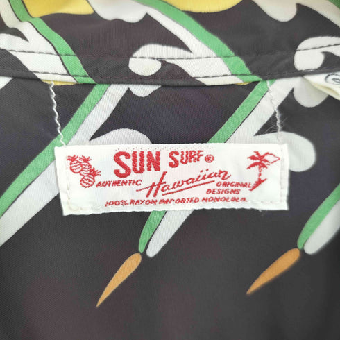 サンサーフ SUN SURF レーヨン アロハシャツ メンズ import:S