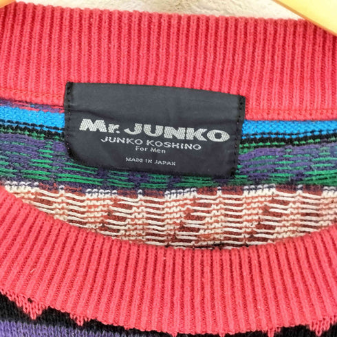 ミスタージュンコ Mr.JUNKO ネイティブ柄ニットトップス メンズ JPN:M