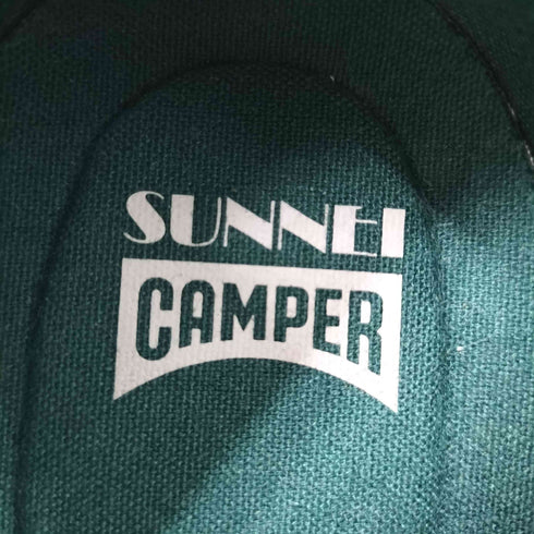 カンペール CAMPER テキスタイルメンズシューズ グリーン/マスタード メンズ JPN:42