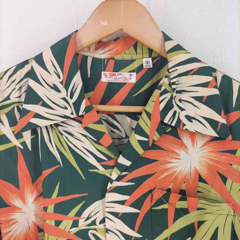 サンサーフ SUN SURF レーヨン アロハシャツ メンズ import:S