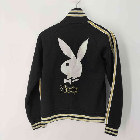 プレイボーイ PLAYBOY Y2K ラメ ラインストーン ジャージ セットアップ レディース L