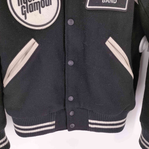 ヒステリックグラマー HYSTERIC GLAMOUR 22AW THE HYSTERICアップリケ ヴァーシティジャケット メンズ JPN:M