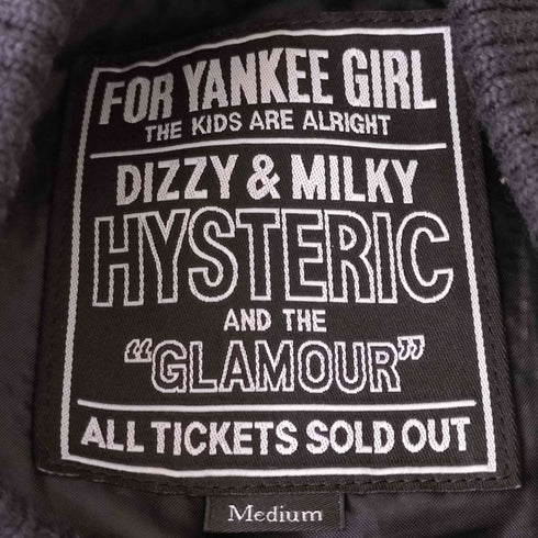 ヒステリックグラマー HYSTERIC GLAMOUR 22AW THE HYSTERICアップリケ ヴァーシティジャケット メンズ JPN:M