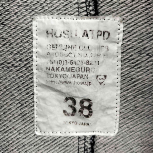 ホス HOSU ATPD コットン スウェット 2B テーラード ジャケット メンズ JPN:M