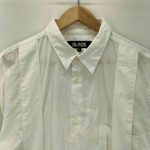 ブラックコムデギャルソン BLACK COMME des GARCONS AD2019 20SS サスペンダーデザイン L/S シャツ メンズ JPN:XL