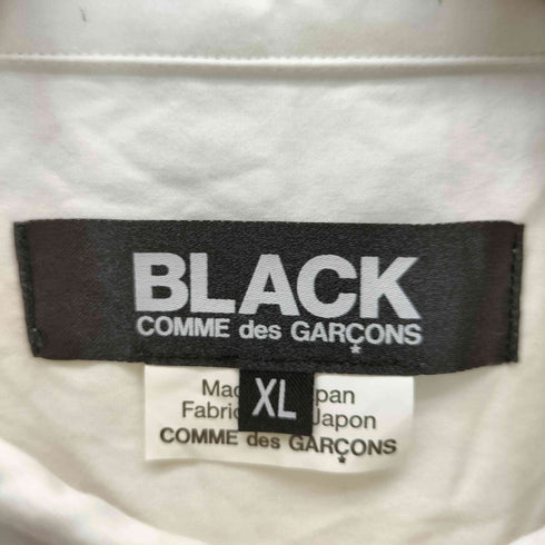 ブラックコムデギャルソン BLACK COMME des GARCONS AD2019 20SS サスペンダーデザイン L/S シャツ メンズ JPN:XL