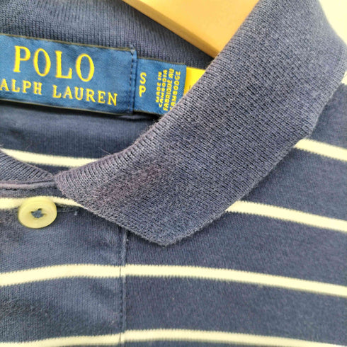 ポロラルフローレン POLO RALPH LAUREN マルチポニー 刺繍 ボーダー ポロシャツ メンズ import:S