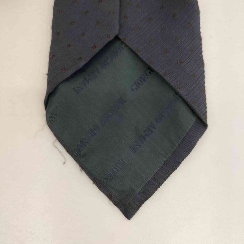 アルマーニコレツィオーニ ARMANI COLLEZIONI ドット シルク ネクタイ メンズ