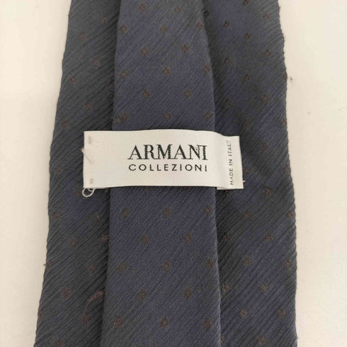 アルマーニコレツィオーニ ARMANI COLLEZIONI ドット シルク ネクタイ メンズ