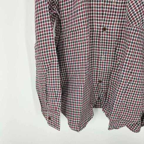 ジュンヤワタナベコムデギャルソンマン JUNYA WATANABE COMME des GARCONS MAN AD2013 異素材切替 ボタンダウン L/S チェック シャツ メンズ JPN:L