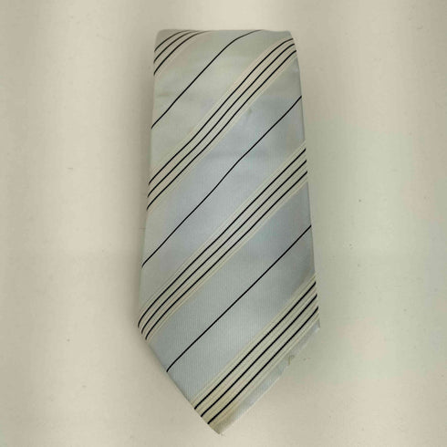 アルマーニコレツィオーニ ARMANI COLLEZIONI ボーダー シルク ネクタイ メンズ