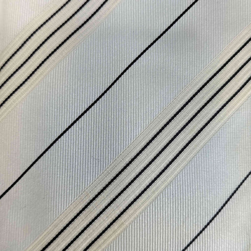 アルマーニコレツィオーニ ARMANI COLLEZIONI ボーダー シルク ネクタイ メンズ