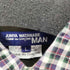 ジュンヤワタナベコムデギャルソンマン JUNYA WATANABE COMME des GARCONS MAN AD2013 異素材切替 S/S ポケット チェック シャツ メンズ JPN:L