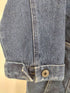 デニムアンドコー Denim&Co デニムステンカラーコート レディース 1X