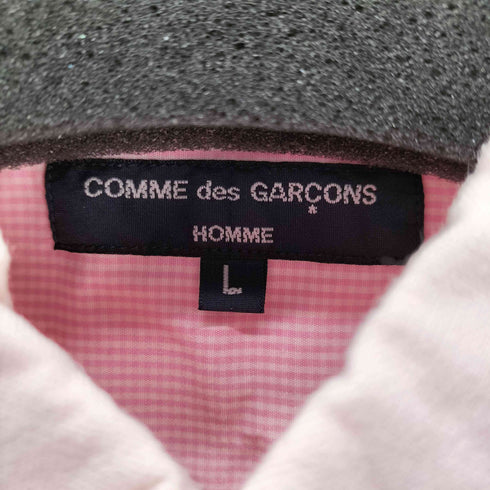 コムデギャルソンオム COMME des GARCONS HOMME AD2011 12SS 裏地 ギンガムチェック ボタンダウン オックスフォード S/S シャツ メンズ JPN:L