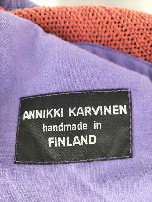 ANNIKKI KARVINEN パイル地スタンドカラージャケット レディース