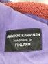 ANNIKKI KARVINEN パイル地スタンドカラージャケット レディース