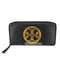 トリーバーチ TORY BURCH プレートロゴ レザー長財布 レディース