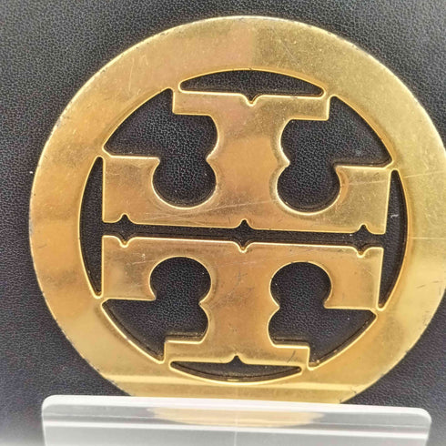 トリーバーチ TORY BURCH プレートロゴ レザー長財布 レディース