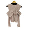 MELUME オフショルダーリボンニット レディース JPN:XL