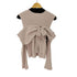 MELUME オフショルダーリボンニット レディース JPN:XL
