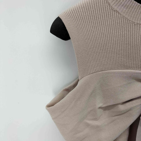 MELUME オフショルダーリボンニット レディース JPN:XL