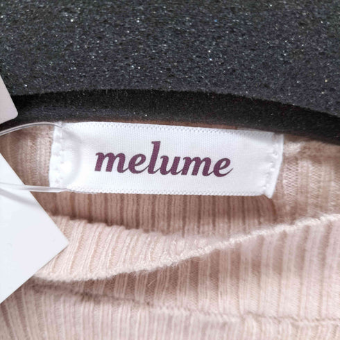MELUME オフショルダーリボンニット レディース JPN:XL