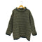 THE IRISH WOOLLEN MILLS WOOL100 モックネック ウールニット ワンピース セーター レディース L