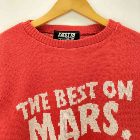 キックスティーワイオー KIKS TYO THE BEST ON MARS.両面デザイン ニット セーター メンズ JPN:L