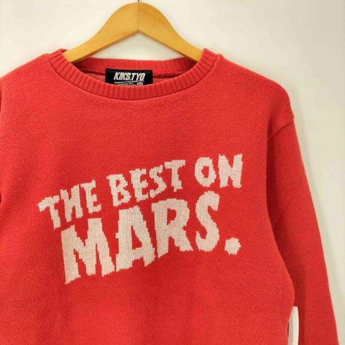 キックスティーワイオー KIKS TYO THE BEST ON MARS.両面デザイン ニット セーター メンズ JPN:L