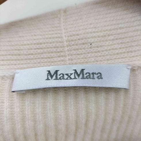 マックスマーラ MAX MARA 白タグ カシミヤ100% カーディガン レディース JPN:S
