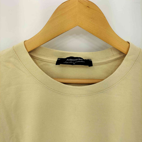 Andersson Bell Signature Embroidery S/S Tee シグネイチャー ロゴ刺繍 クルーネック半袖Tシャツ カットソー Import メンズ XL