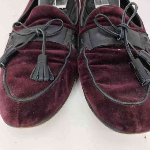 ユナイテッドアローズ UNITED ARROWS ベロアディティール タッセルローファー メンズ 40