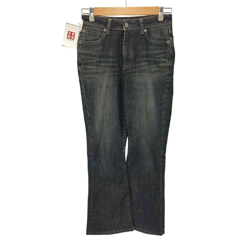 S.Q.J Y2K ブーツカット デニムパンツ レディース