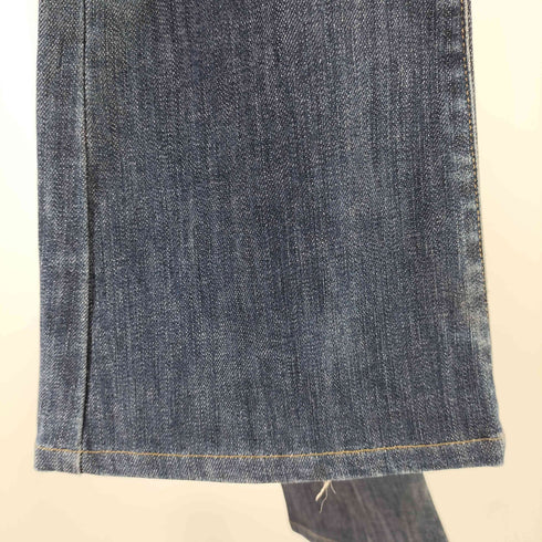 S.Q.J Y2K ブーツカット デニムパンツ レディース